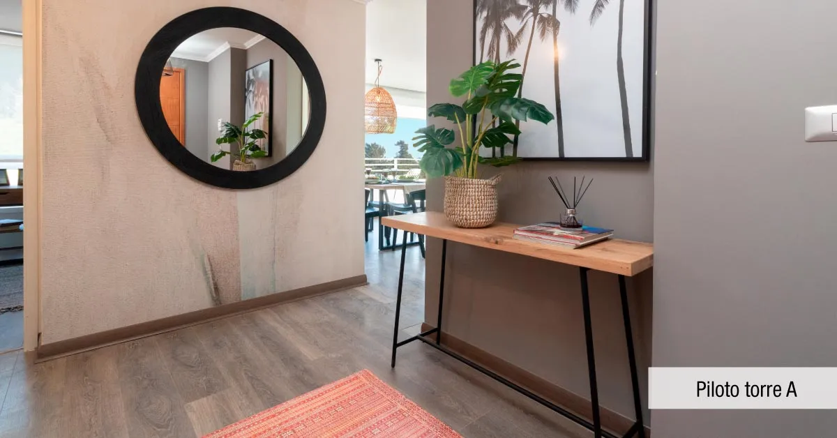 Entrada del departamento