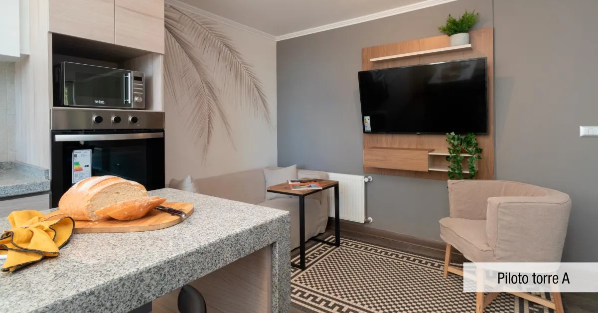 Cocina moderna equipada